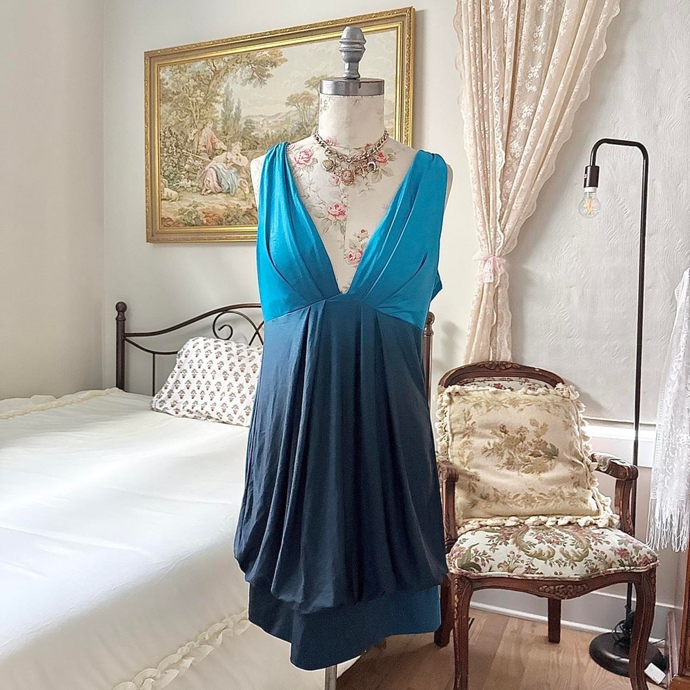 Fairy blue mini dress   Y2K Charlotte Russe size large